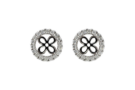 B241-95116: EARRING JACKETS .30 TW (FOR 1.50-2.00 CT TW STUDS)