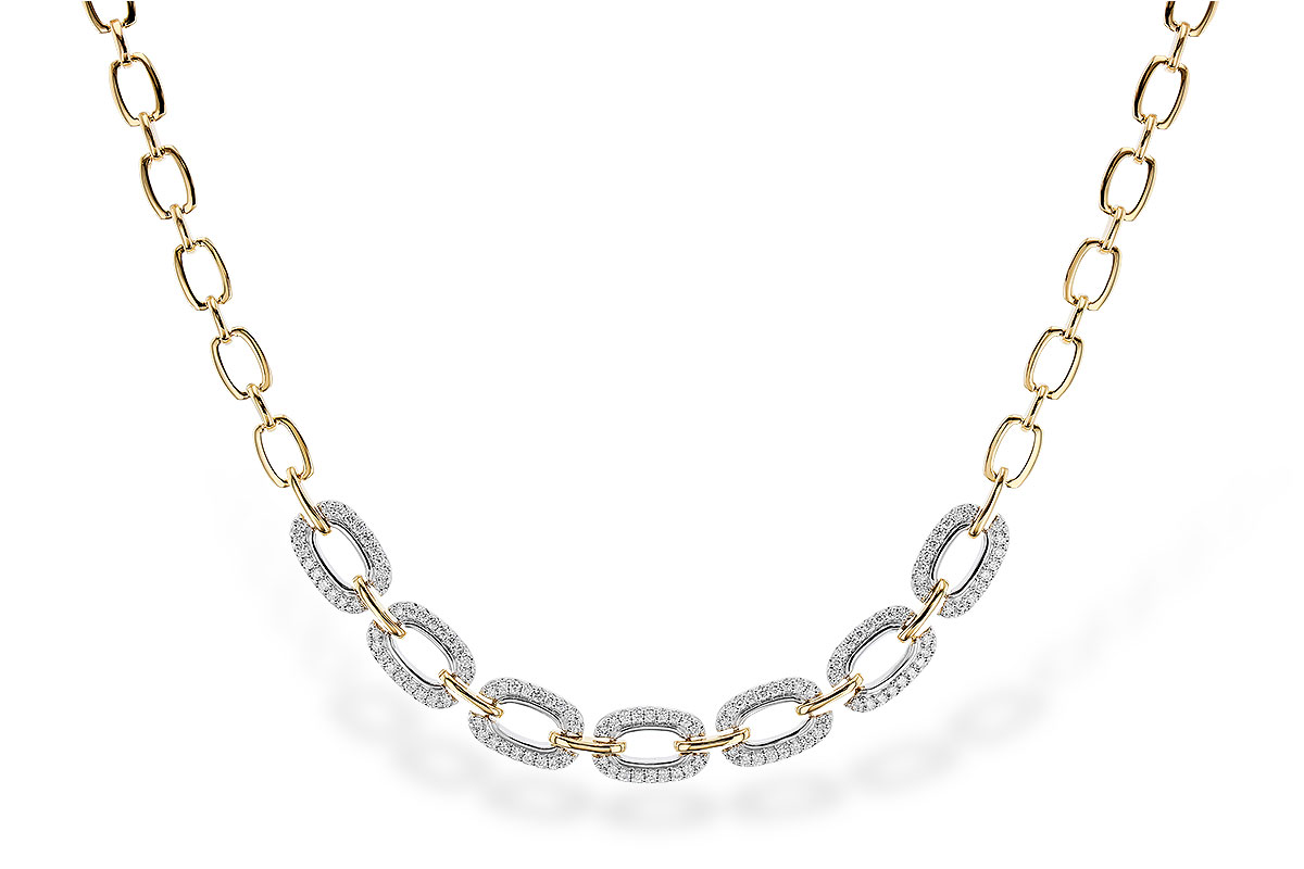 B328-28752: NECKLACE 1.95 TW (17 INCHES)