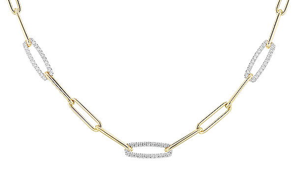 C328-27907: NECKLACE .75 TW (17 INCHES)
