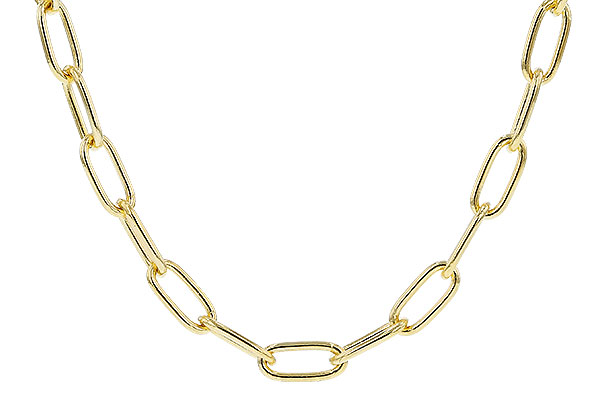 E328-33334: PAPERCLIP SM (18", 2.40MM, 14KT, LOBSTER CLASP)