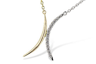 G329-18761: NECKLACE .14 TW (18")