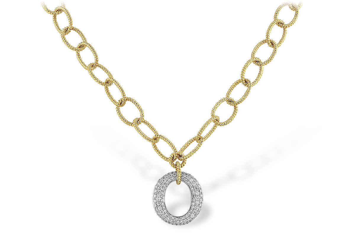 H244-65124: NECKLACE 1.02 TW (17 INCHES)
