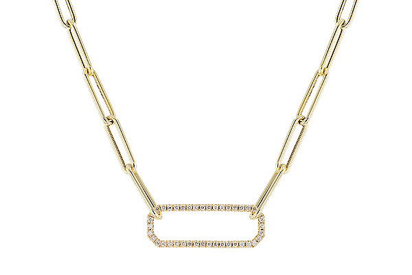 L328-27906: NECKLACE .50 TW (17 INCHES)