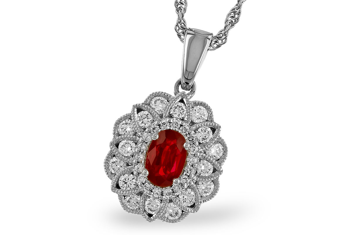 A328-35125: NECK .55 RUBY TW 1.07 TGW (6x4MM RUBY)