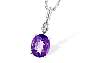 C244-72370: NECK 2.10 AMETHYST 2.13 TGW (10x8MM AMY)