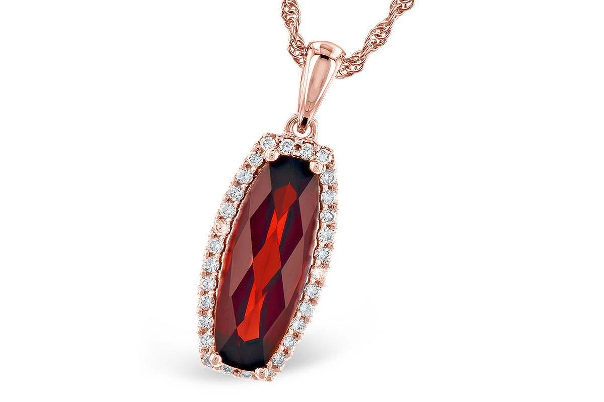 D327-38797: NECK 1.75 GARNET 1.87 TGW