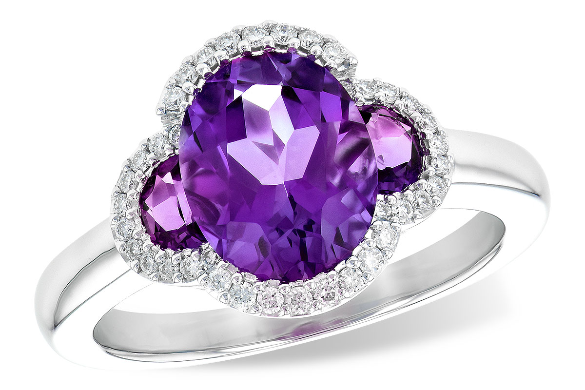 F328-28752: LDS RG 2.44 TW AMETHYST 2.60 TGW