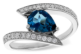 G329-19670: LDS RG 1.04 LONDON BLUE TOPAZ 1.28 TGW (8x6MM)