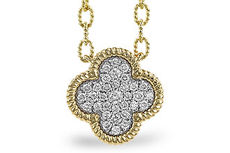 L328-36051: NECKLACE .32 TW (18")