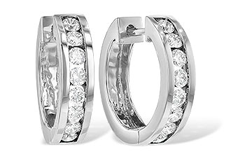 M240-12379: EARRINGS 1 CT TW