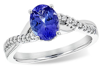 M244-70624: LDS RG 1.20 TANZANITE 1.35 TGW